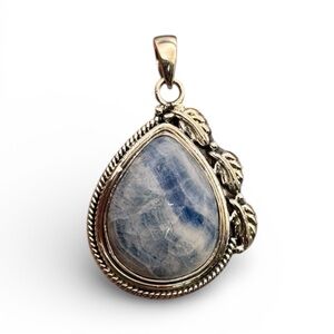 Scheelite Solid 925 Sterling Silver Pendant